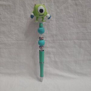 Funko Pop Mini Mike Wazowski - Handmade Beaded Pen